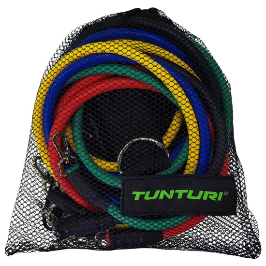 Tunturi Exercise Multifunction Resistance Tubing Set